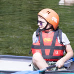 Child canoeing