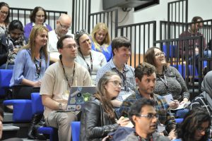 An audience of parents at Potential Plus UK's Big Family Weekend, 2018