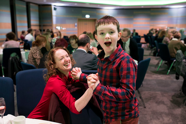 The Above and Beyond Awards February 11th, 2019. Adam winning the Young Resilience Award