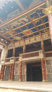 Globe Theatre Stage, heaven and earth