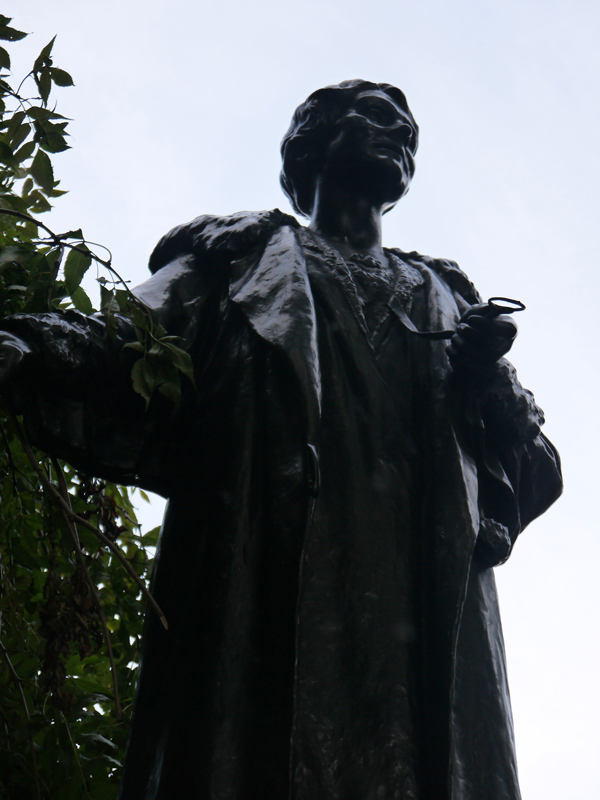 Emmeline Pankhurst Statue in Victoria Towers Gardens