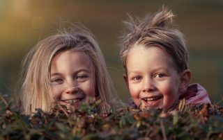 2 children by Lenka Fortelna