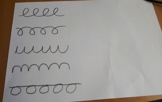 Handwriting Patterns - O