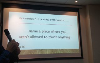 A slide from Potential Plus UK's Family Fortunes Quiz at the Big Family Weekend, 2019