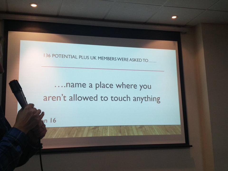 A slide from Potential Plus UK's Family Fortunes Quiz at the Big Family Weekend, 2019