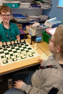 boys playing chess Potential Plus UK's BIG Family Weekend, 2019