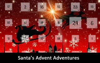 Advent Calendar with Santa's Advent Adventures