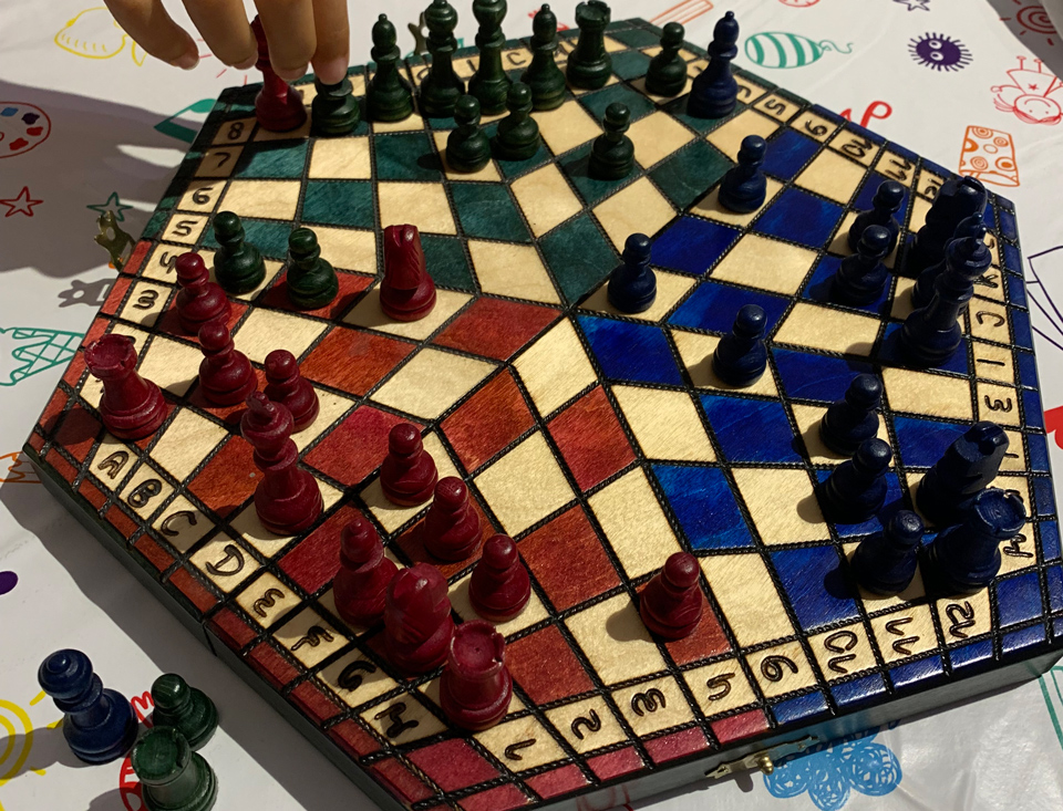 Three-Player Chess by Antonio B. (Aged 10) - Potential Plus UK