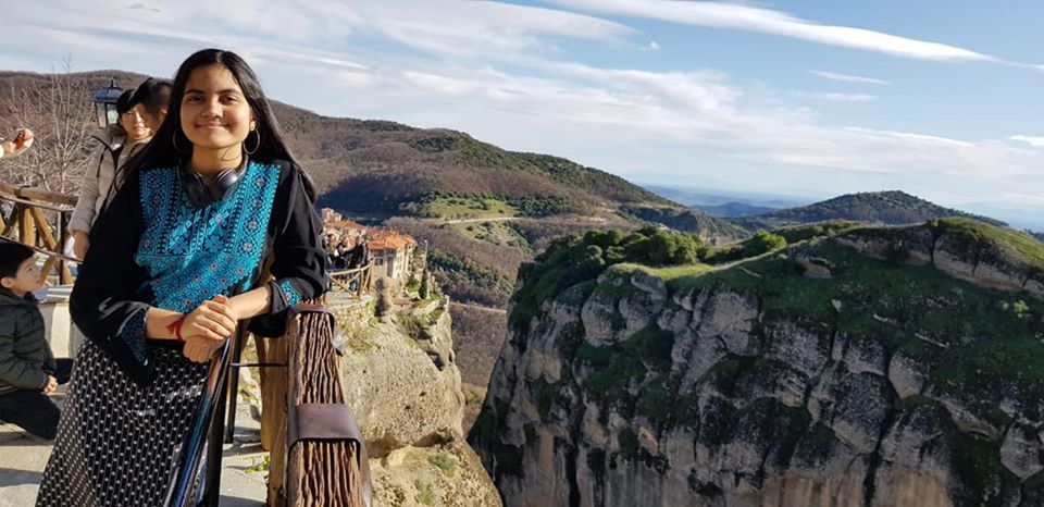 Iona visiting Meteora