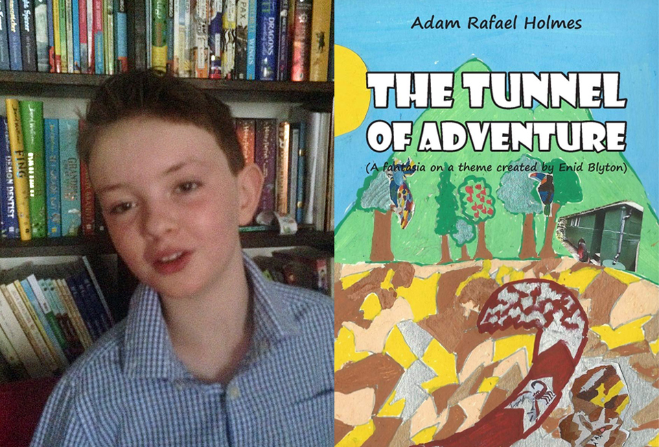 Adam Rafael Holmes, and his book Tunnel of Adventure
