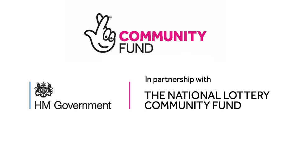 Community Fund and HM Government/National Lottery Community Fund Logos