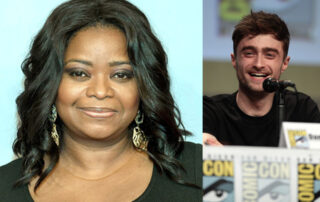 Octavia Spencer and Daniel Radcliffe. Radcliffe photo cc2.0 by Gage Skidmore