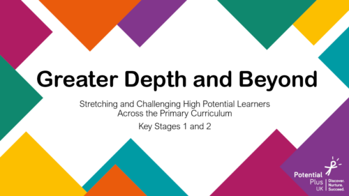 Greater Depth and Beyond Front Cover