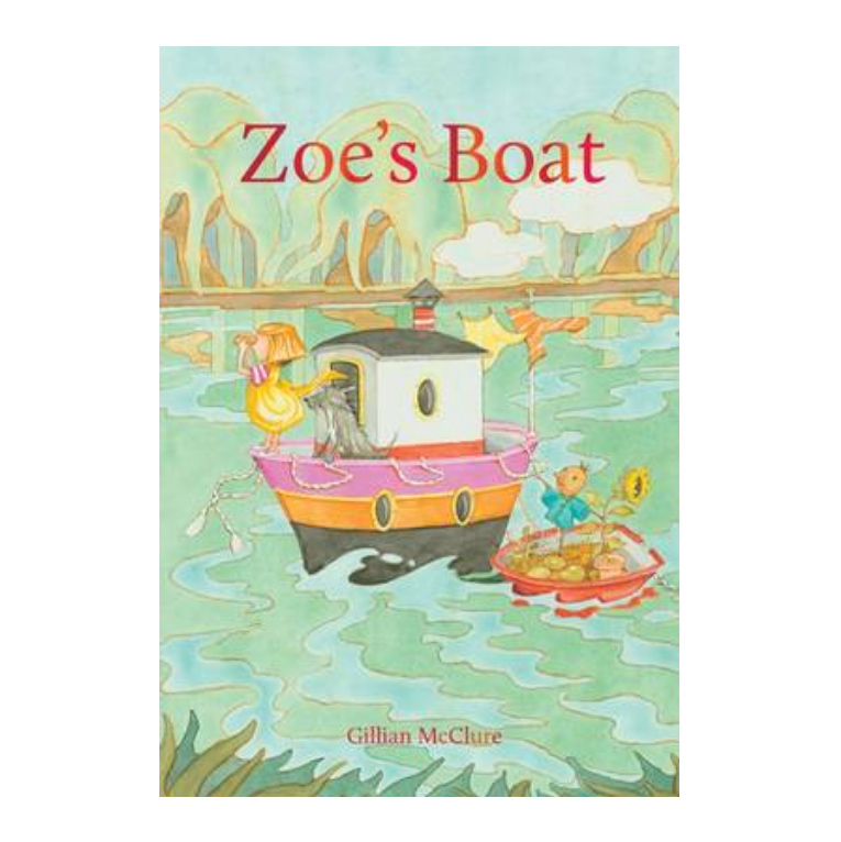 Zoe's Boat Front Cover by Gillian McClure
