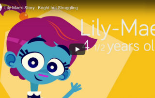 Animation still from Lily-Mae's Story