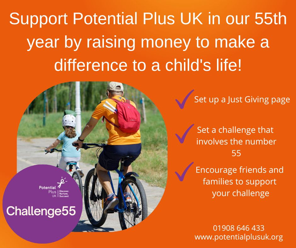 support potential plus uk help raise funds