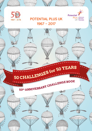 front cover 50th Challenge booklet