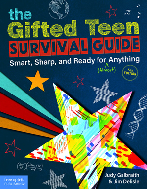 front cover gifted teens survival guide