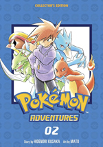 Book Cover Hidenori Kusaka. Pokémon Adventures 02