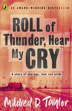 book cover Mildred Taylor Roll of Thunder, Hear my Cry