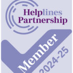 Helplines Partnership Membership logo 2024-25